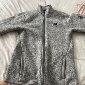 Patagonia Women’s Better Sweater Fleece Jacket in “Birch White”